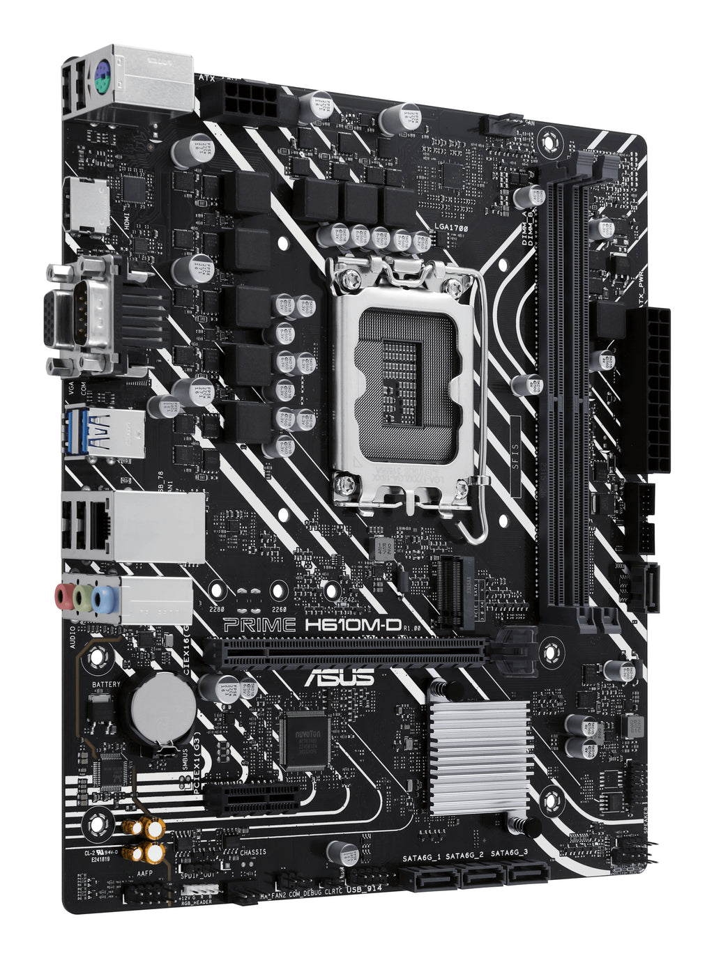 ASUS PRIME H610M-D Intel H610 LGA 1700 micro ATX (4)