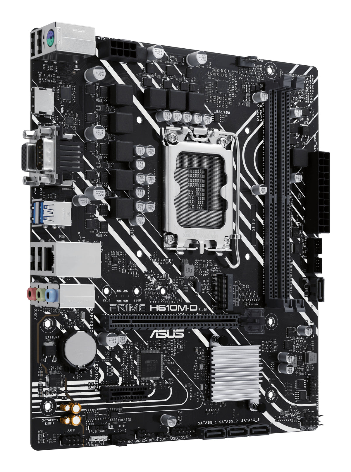 ASUS PRIME H610M-D Intel H610 LGA 1700 micro ATX (4)