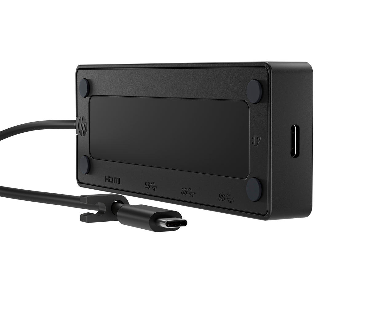 HP USB-C Travel Hub G3 Acoplamiento USB 3.2 Gen 1 (3.1 Gen 1) Type-C Negro (4)