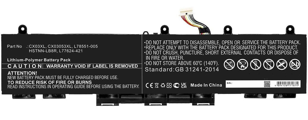 CoreParts MBXHP-BA0299 refacción para laptop Batería (2)