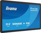 iiyama ProLite S2225AS-B1P Pantalla plana para señalización digital 54,6 cm (21.5") LCD Wifi 500 cd / m² Full HD Negro Procesador incorporado Android 24/7 (2)