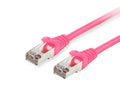Equip 605587 cable de red Rosa 0,5 m Cat6 S/FTP (S-STP) Alrededor