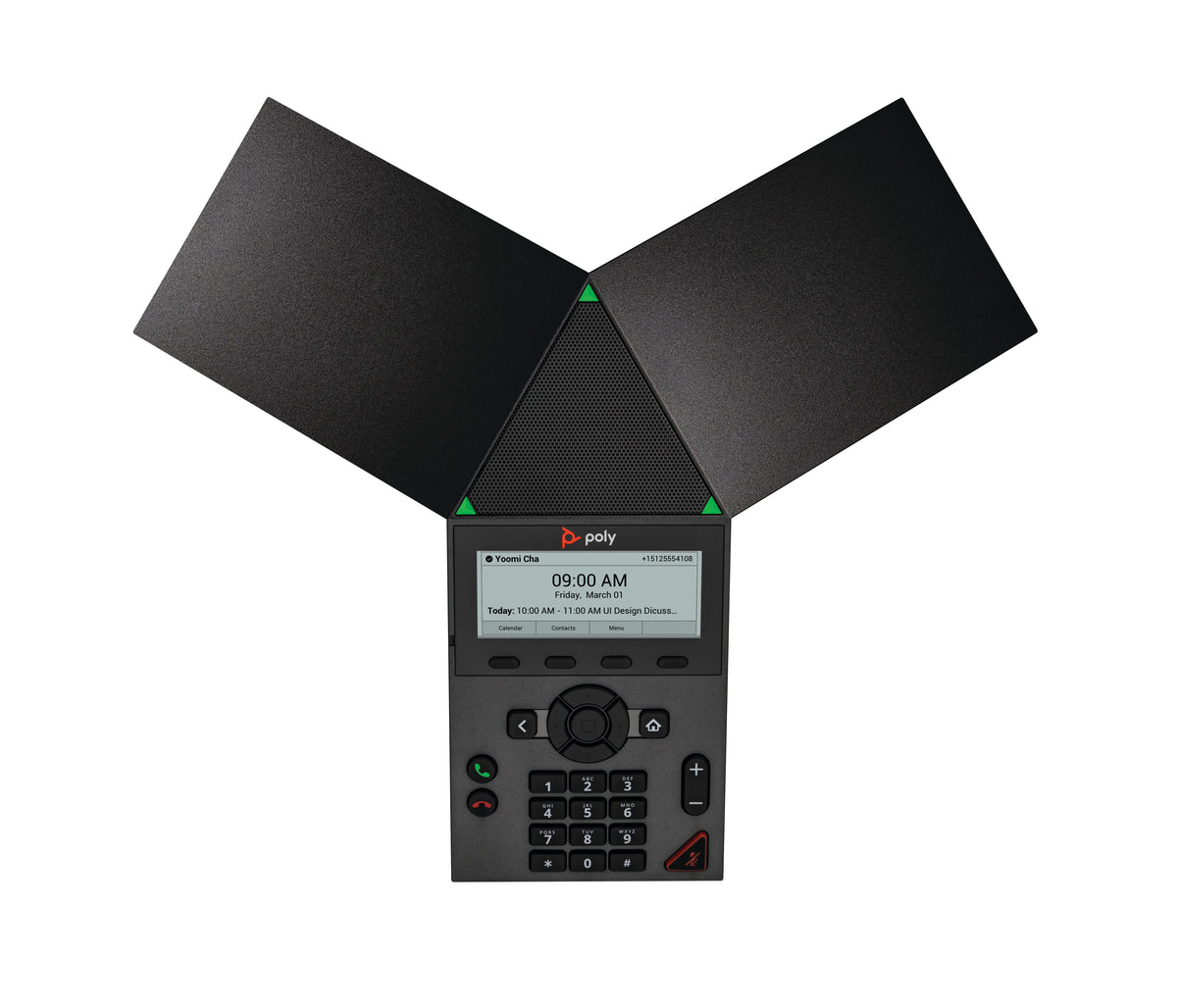 HP Poly 830A0AA - Poly Trio 8300 NR, Teléfono VoIP para conferencias