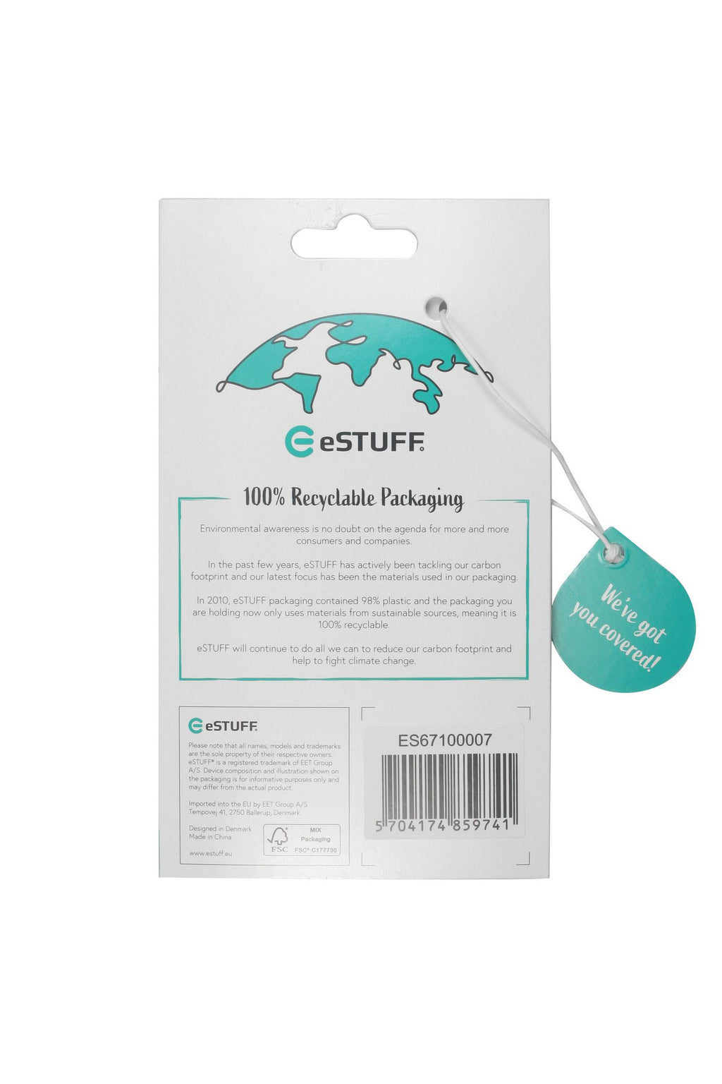eSTUFF ES67100007 funda para teléfono móvil Transparente (4)