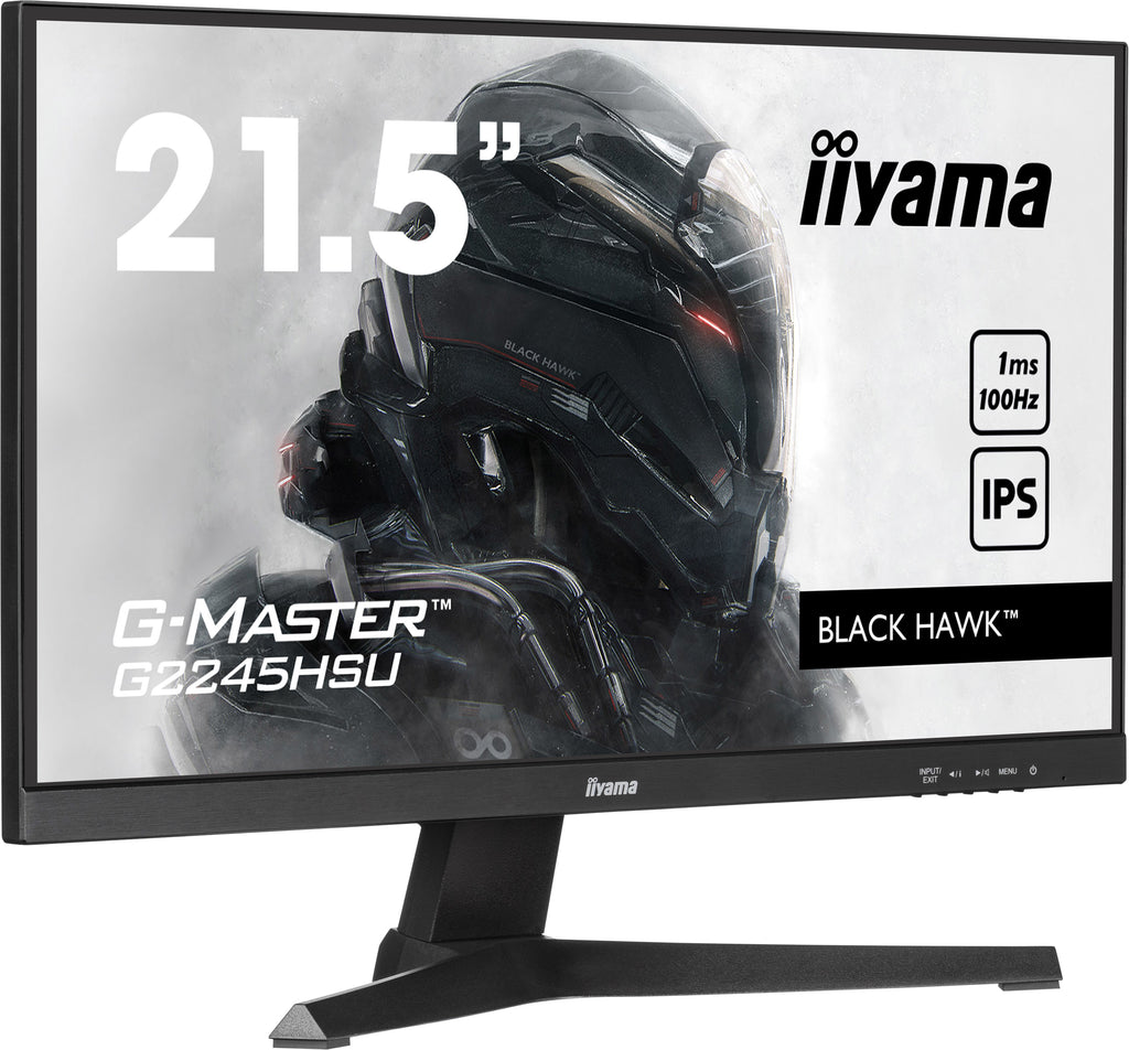 iiyama G-MASTER G2245HSU-B2 pantalla para PC 54,6 cm (21.5") 1920 x 1080 Pixeles Full HD LED Negro