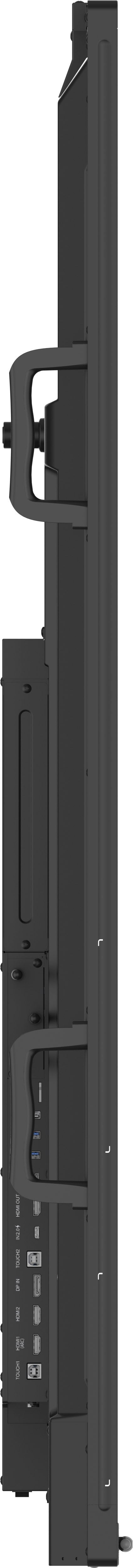 iiyama TE8615A-B2AG pantalla de señalización Diseño de quiosco 2,17 m (85.6") Wifi 550 cd / m² 4K Ultra HD Negro Pantalla táctil Procesador incorporado Android 24/7 (5)
