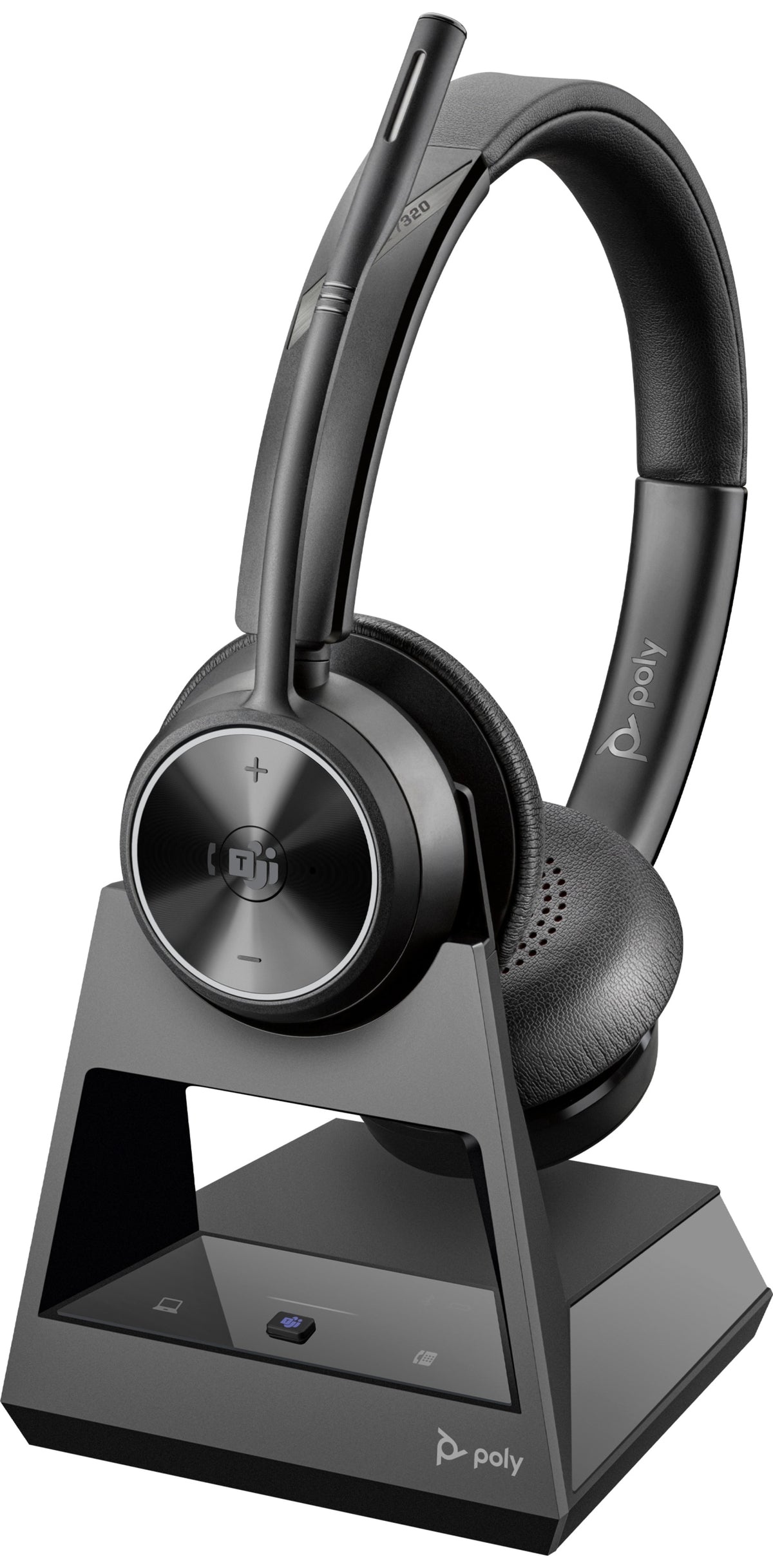 HP Poly Savi 7320 Stereo DECT 1880-1900 MHz Top Auriculares