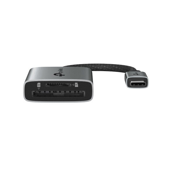 TP-Link UA430C lector de tarjeta USB 3.2 Gen 1 (3.1 Gen 1) Type-C Gris (3)