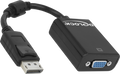 DeLOCK 61848 cable adaptador de vídeo 0.125m VGA DisplayPort Negro