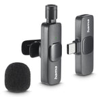 Hama Smart Wireless Negro Micrófono de corbata/solapa (4)