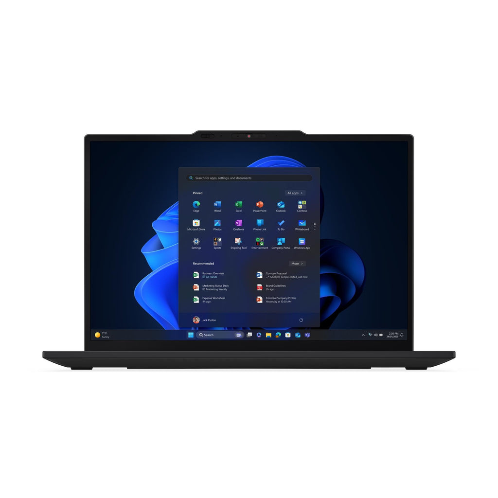 Lenovo ThinkPad X13 Gen 7 (Intel) Copilot+ PC Intel Core Ultra 7 355 Portátil 33,8 cm (13.3") WUXGA 32 GB LPDDR5x-SDRAM 512 GB SSD Wi-Fi 7 (802.11be) Windows 11 Pro Negro Español (2)