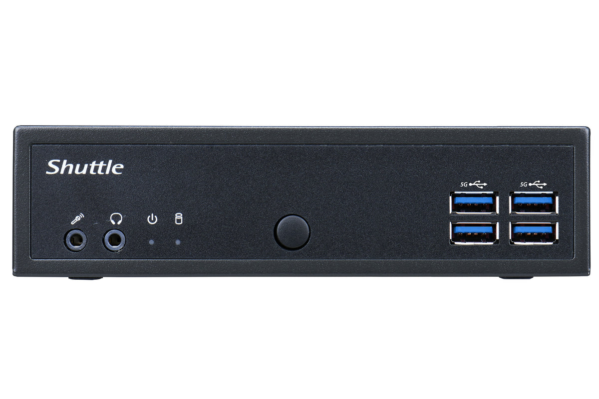Shuttle DL40N PC/estación de trabajo barebone 1,35 l tamaño PC Negro N150 (6)