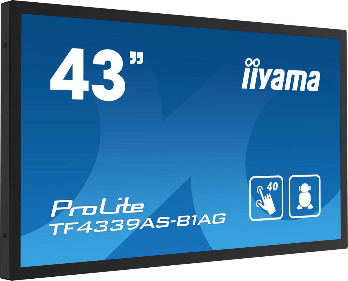 iiyama TF4339AS-B1AG pantalla para PC 108 cm (42.5") 3840 x 2160 Pixeles 4K Ultra HD LED Pantalla táctil Negro (5)