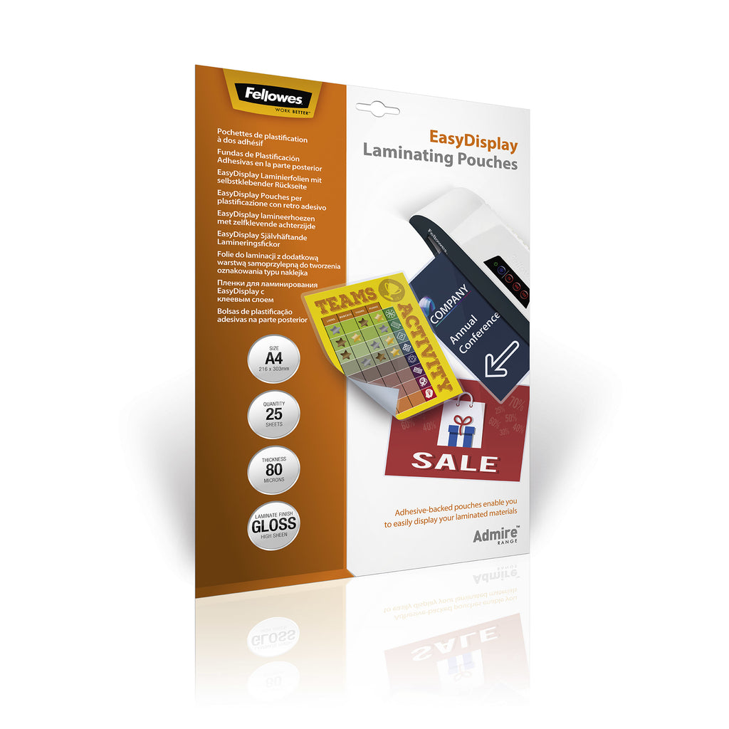 Fellowes 5601703 plastificador 25 pieza(s)