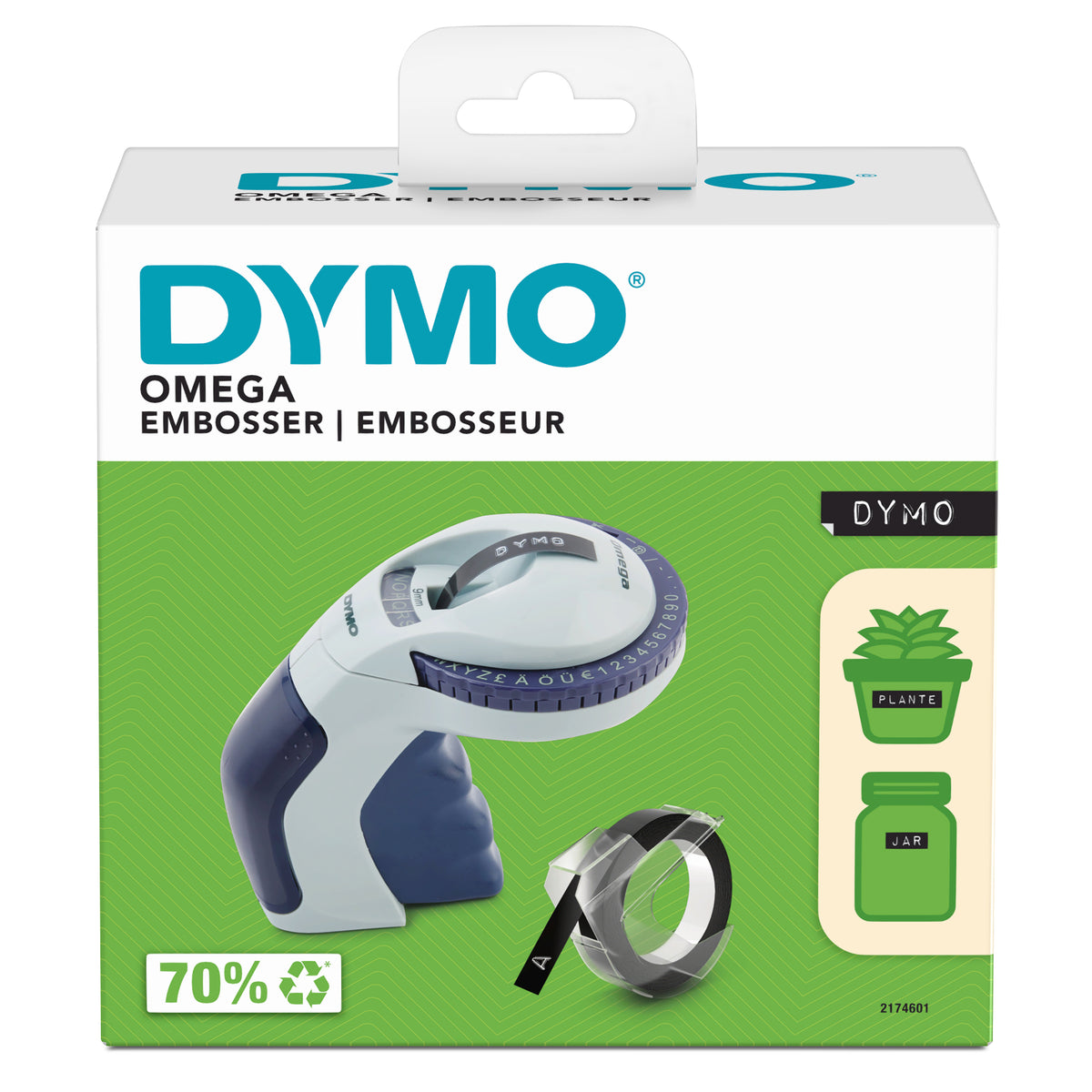 DYMO Omega embosser impresora de etiquetas Térmica directa