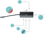 Docking i-tec Metal Nano USB-C - HDMI (2)