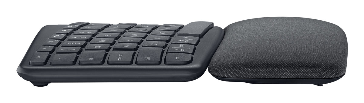 Logitech ERGO K860 Split for Business teclado Oficina Bluetooth QWERTZ Alemán Grafito (7)