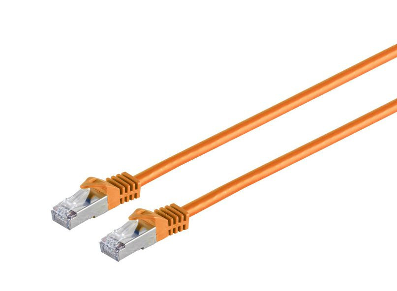 Microconnect SFTP7005O cable de red Naranja 0,5 m Cat7 S/FTP (S-STP) Alrededor (2)