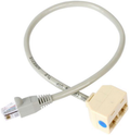 Startech RJ45SPLITTER - Hembra a Macho, Divisor Splitter para Cable de Red