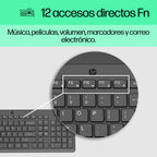 HP 150 USB-A Wired Keyboard teclado Universal Negro (7)