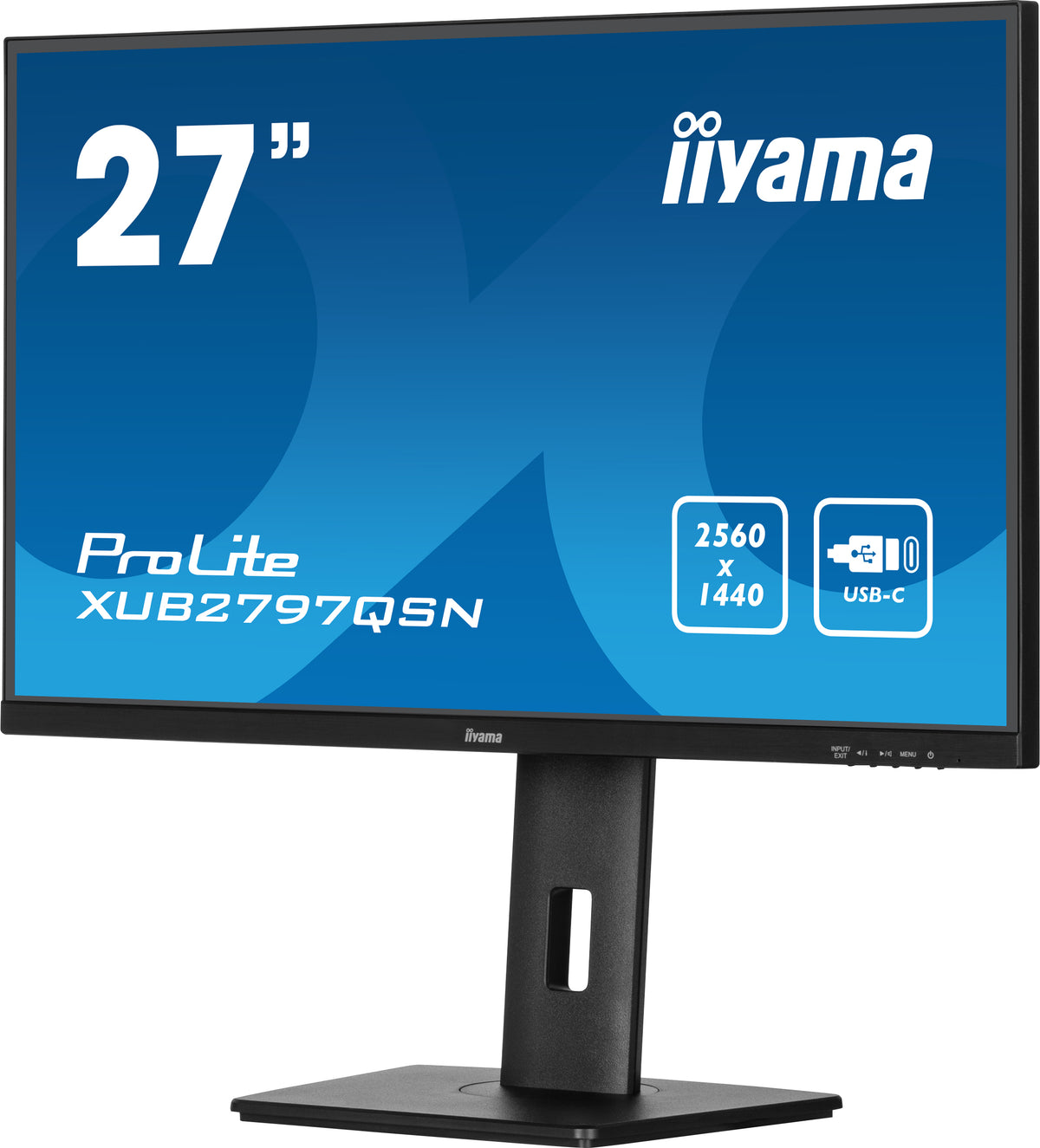 iiyama ProLite XUB2797QSN-B1 pantalla para PC 68,6 cm (27") 2560 x 1440 Pixeles Wide Quad HD LED Negro (7)