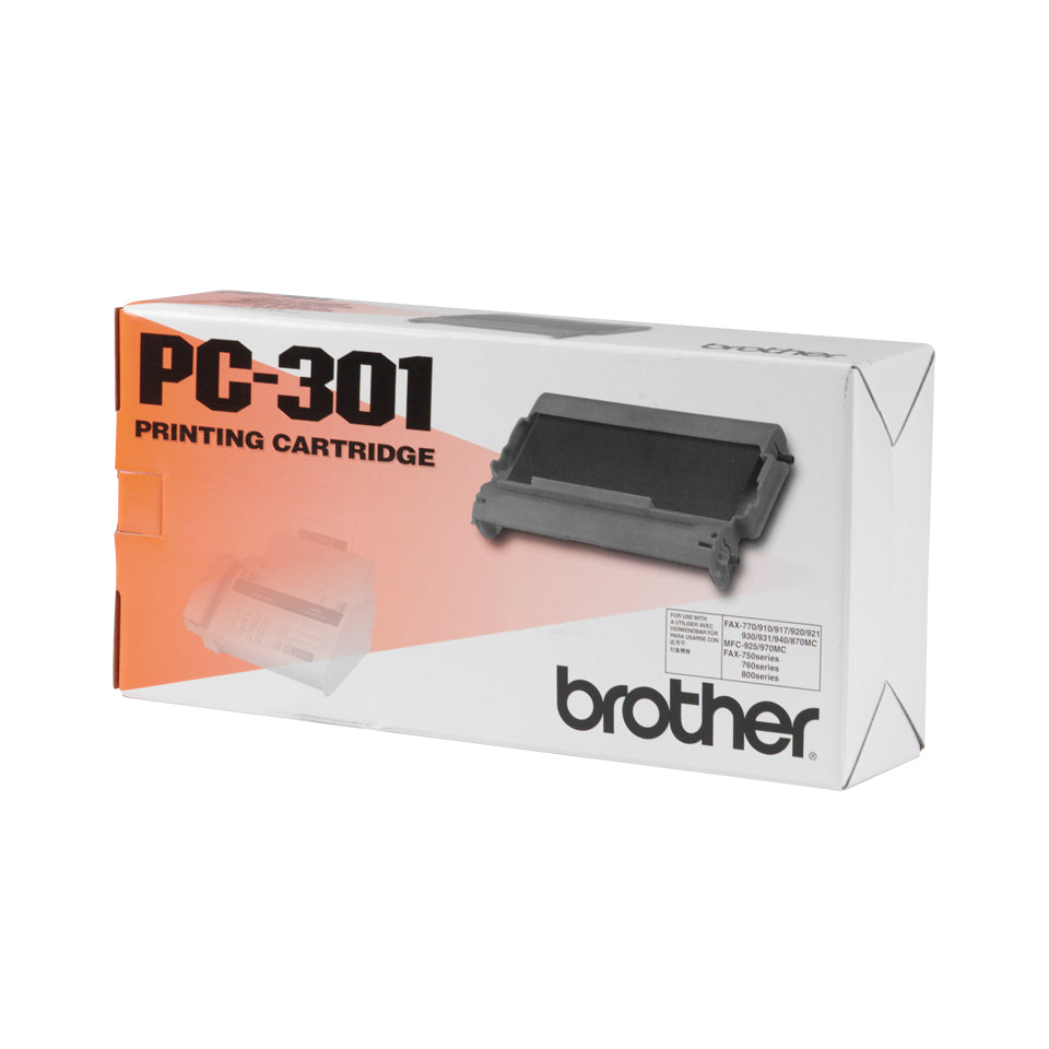 Brother PC-301 suministro para fax Cinta + cartucho de fax 235 páginas Negro 1 pieza(s) (4)