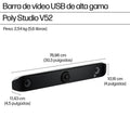 HP Poly V52 Blanco 3840 x 2160 Pixeles (3)
