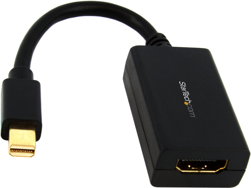 Startech MDP2HDMI - Cable Convertidor Pasivo, Hembra HDMI, Macho Mini DP