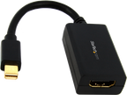 Startech MDP2HDMI - Cable Convertidor Pasivo, Hembra HDMI, Macho Mini DP