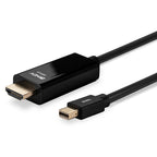 Lindy 36928 adaptador de cable de vídeo 3 m Mini DisplayPort HDMI tipo A (Estándar) Negro (6)