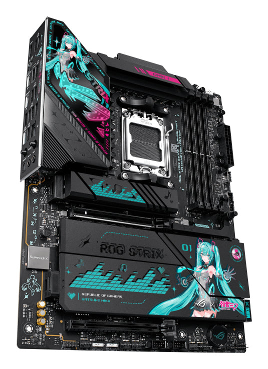 ASUS ROG STRIX X870E-H GAMING WIFI7 HATSUNE MIKU EDITION AMD X870E Zócalo AM5 ATX (4)