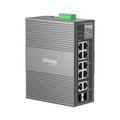 TP-Link Omada IES210GPP switch Gestionado Gigabit Ethernet (10/100/1000) Energía sobre Ethernet (PoE) Carril DIN Gris