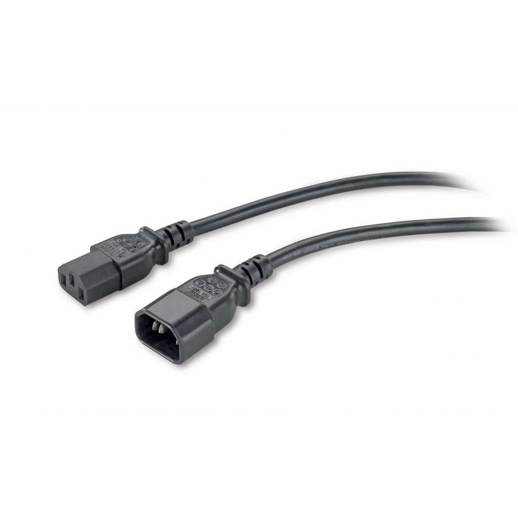 APC PWR Cord C13 - C14, 0.6 m Negro 0,6 m IEC C14 C14 acoplador (2)