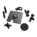 APC NBAC0301 kit de montaje Negro Metal