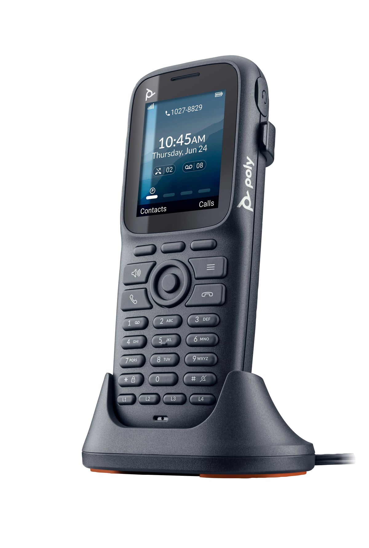 HP Poly Rove 20 DECT Phone Handset teléfono IP Negro 4 líneas TFT