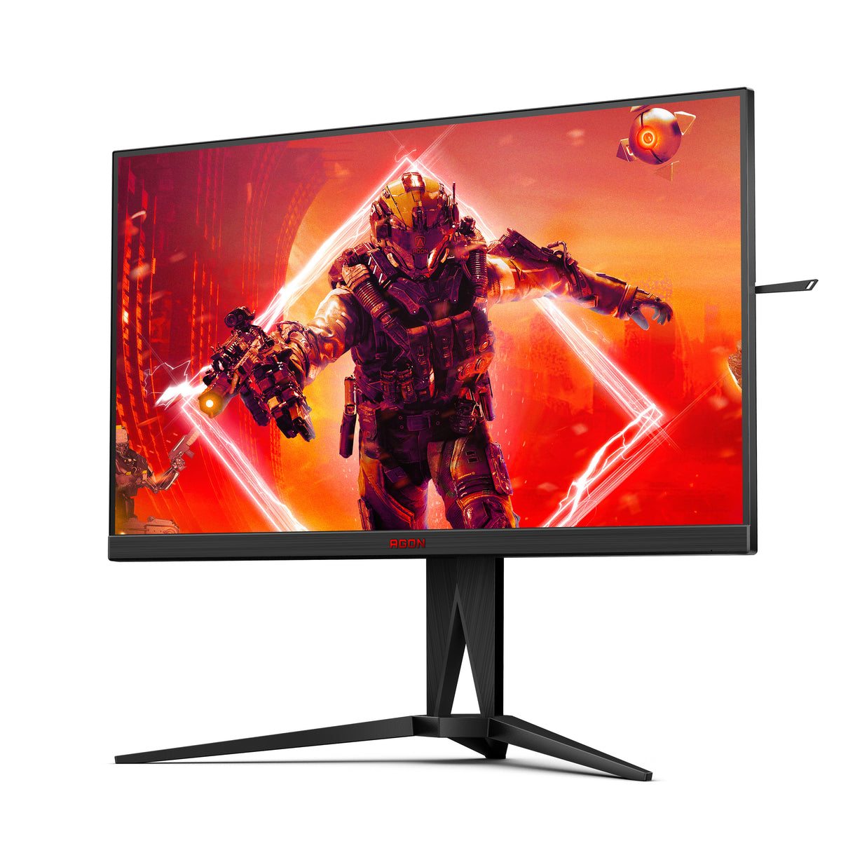 AOC AGON 5 AG275QZN/EU pantalla para PC 68,6 cm (27") 2560 x 1440 Pixeles Quad HD Negro, Rojo (3)