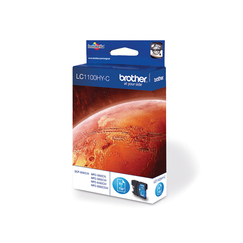 Brother LC1100HYC cartucho de tinta 1 pieza(s) Original Cian (3)