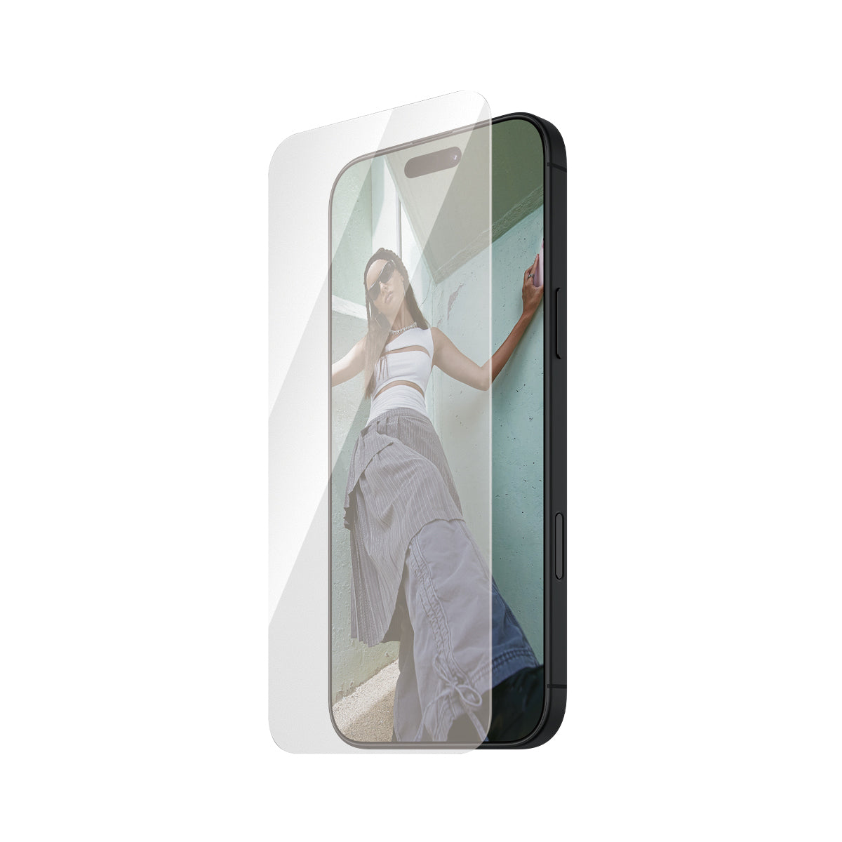 PanzerGlass SAFE. by ® Screen Protector iPhone 16 Pro, Ultra-Wide Fit Protector