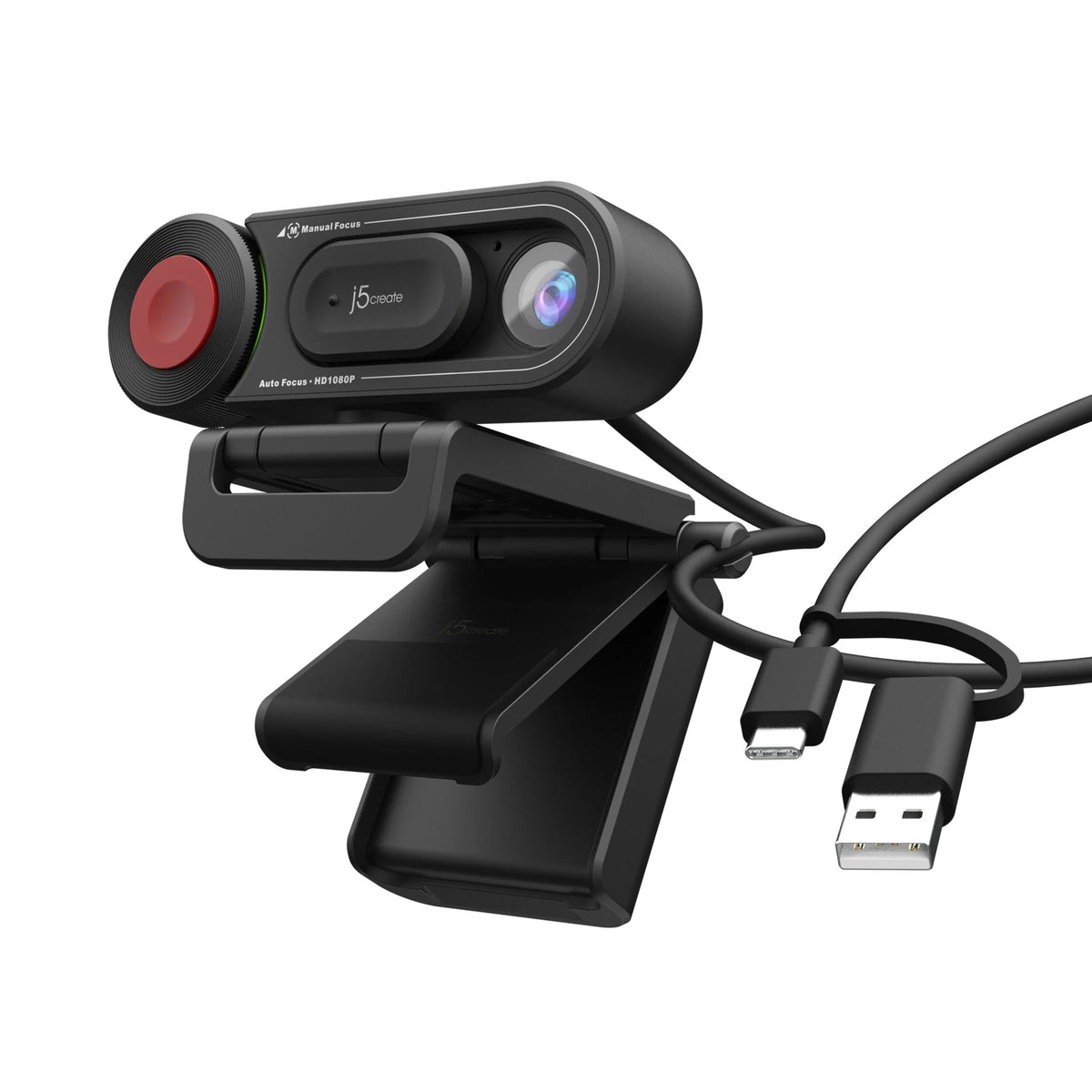j5create JVU250-N cámara web 2 MP 1920 x 1080 Pixeles USB 2.0 Negro (2)