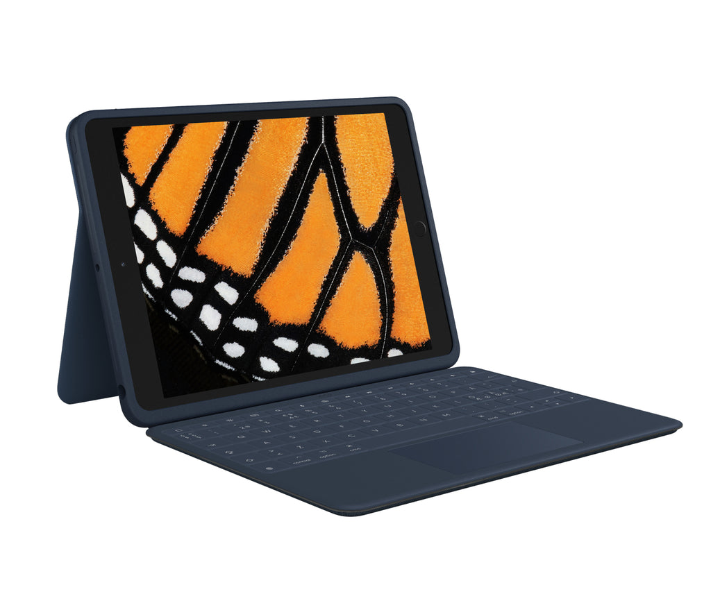 Logitech Rugged Combo 3 Touch QWERTY Nórdico Smart Connector Azul (7)