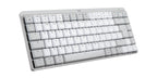 Logitech Master MX Mechanical Mini for Mac teclado Oficina RF Wireless + Bluetooth QWERTY Internacional de EE.UU. Gris (2)
