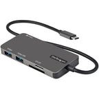 StarTech.com DKT30CHSDPD base para portátil y replicador de puertos Alámbrico Gris