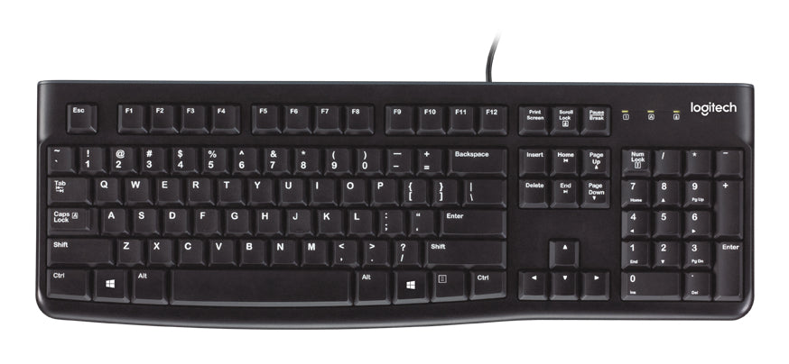 Logitech K120 for Business teclado Universal USB Hebreo Negro (2)