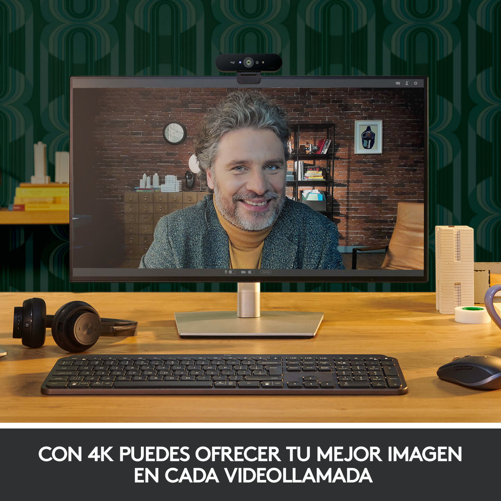Logitech Brio 4K Stream Edition cámara web 4096 x 2160 Pixeles USB Grafito (7)