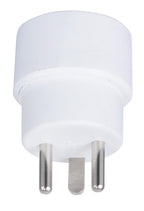 Microconnect GRUPADK adaptador de enchufe eléctrico Tipo K (DK) Tipo E (FR) Blanco (2)