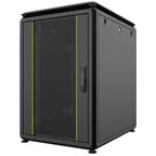 Lanview RDL16U61BL armario rack 16U Rack o bastidor independiente Negro (2)