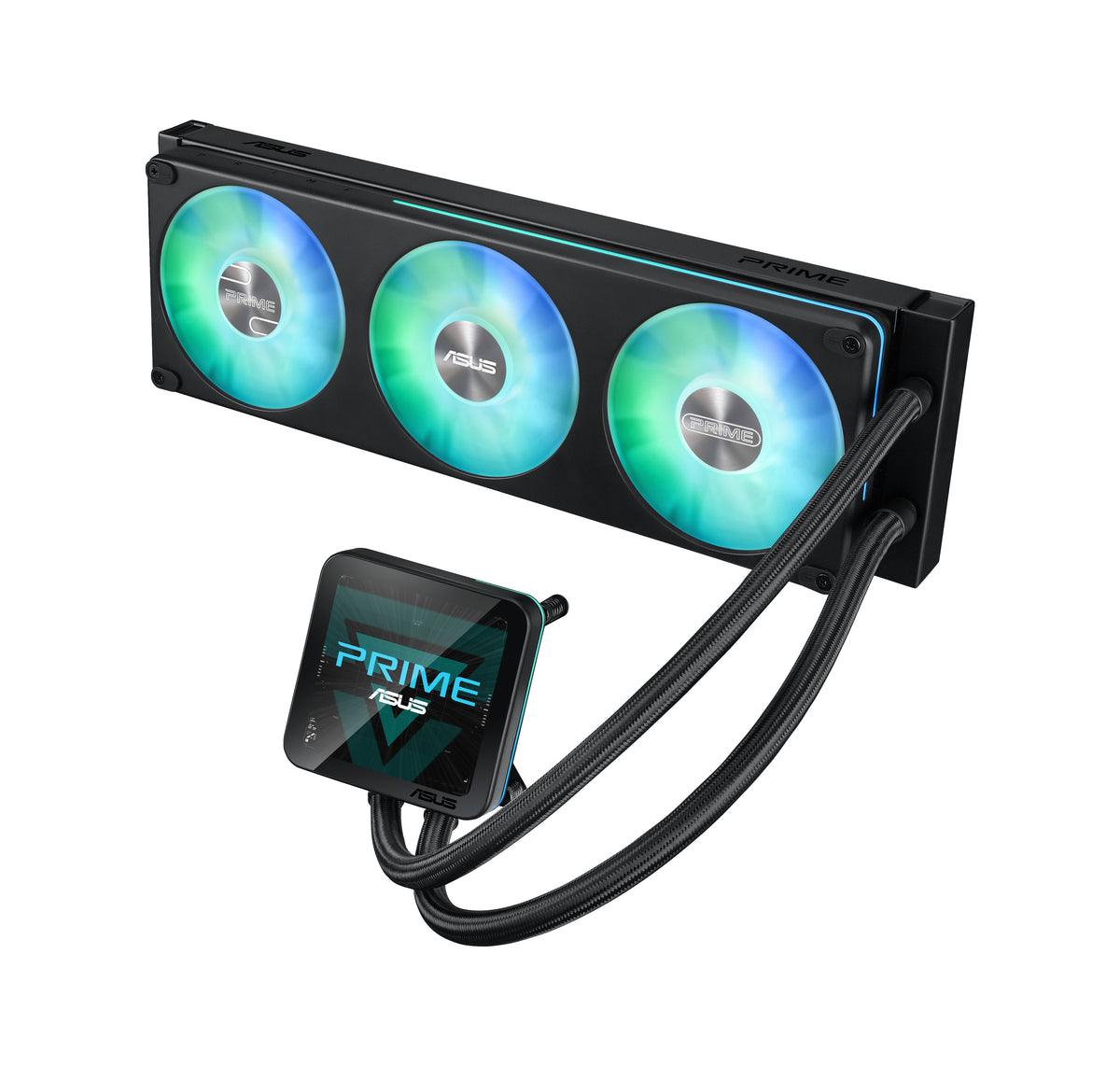 ASUS PRIME LC II 360 ARGB LCD Procesador Sistema de refrigeración líquida todo en uno 12 cm Negro 1 pieza(s) (2)