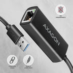 Axagon ADE-AR USB-A 3.2 Gen 1 - Gigabit Ethernet 10/100/1000 Adapter - Adapter - Digital/Daten 1000 Mbit/s (4)