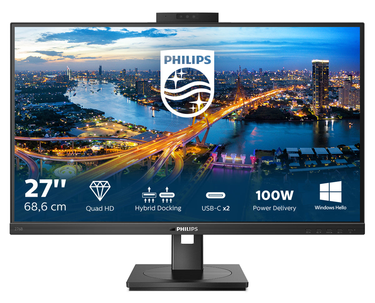Philips B Line 276B1JH/00 pantalla para PC 68,6 cm (27") 2560 x 1440 Pixeles Quad HD LCD Negro