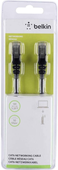 Belkin A3L981BT01MBKHS Cable de interconexión RJ-45 a CAT 6